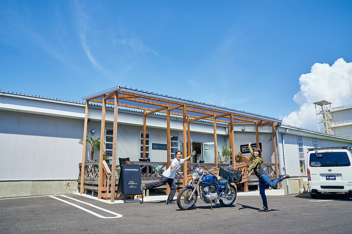 アウトドアショップ「sotosotodays」