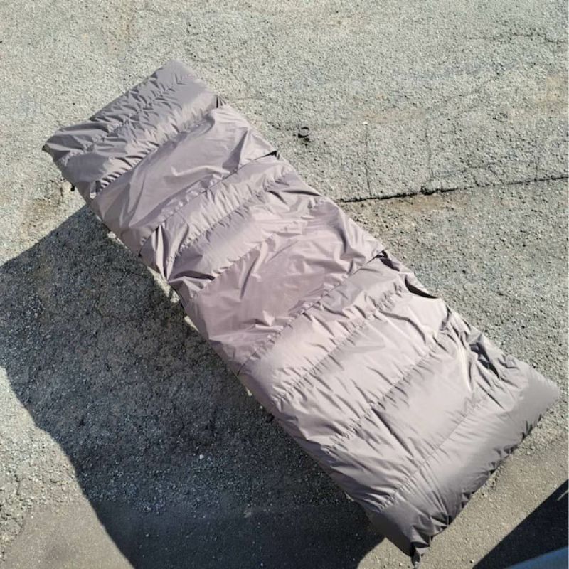 NANGA（ナンガ） SSDオリジナル オーロラ スクエア 600DX チャコール