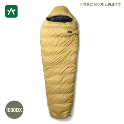 NANGA ゴールド 寝袋 NANGA（ナンガ） 別注オーロラライト1000DX COYOTE NAN22H-1000DX