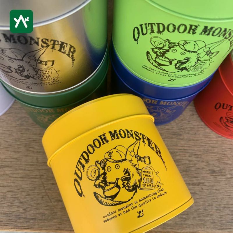 TEA BOY OUTDOORMONSTER（アウトドアモンスター） 茶缶