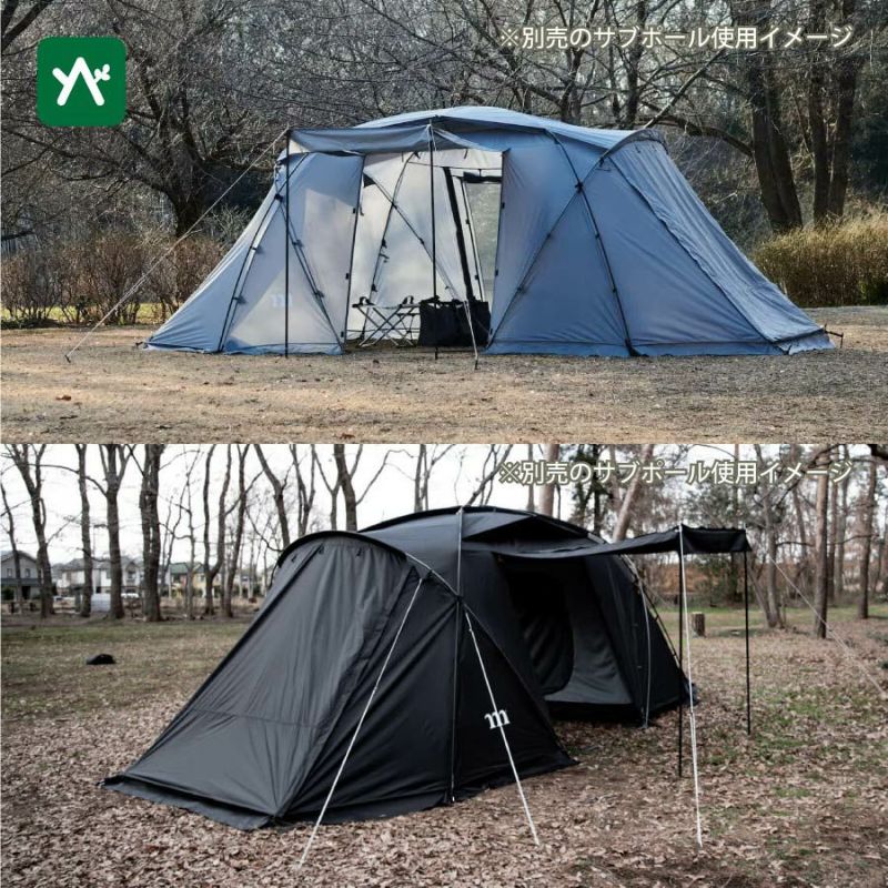 muraco（ムラコ ）ziz5p TENT SHELTER BLACK - テント/タープ