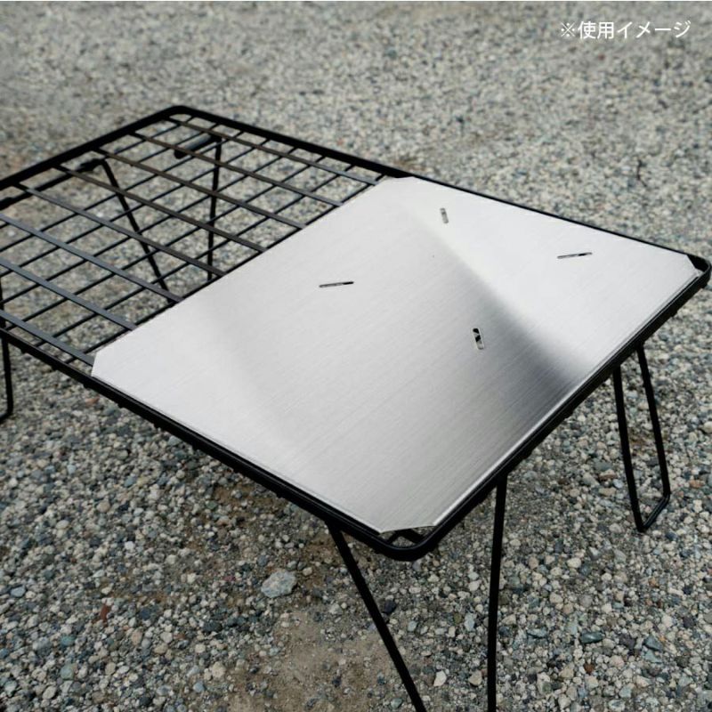 UNIFLAME（ユニフレーム） フィールドラックRAW4枚＆天板セット