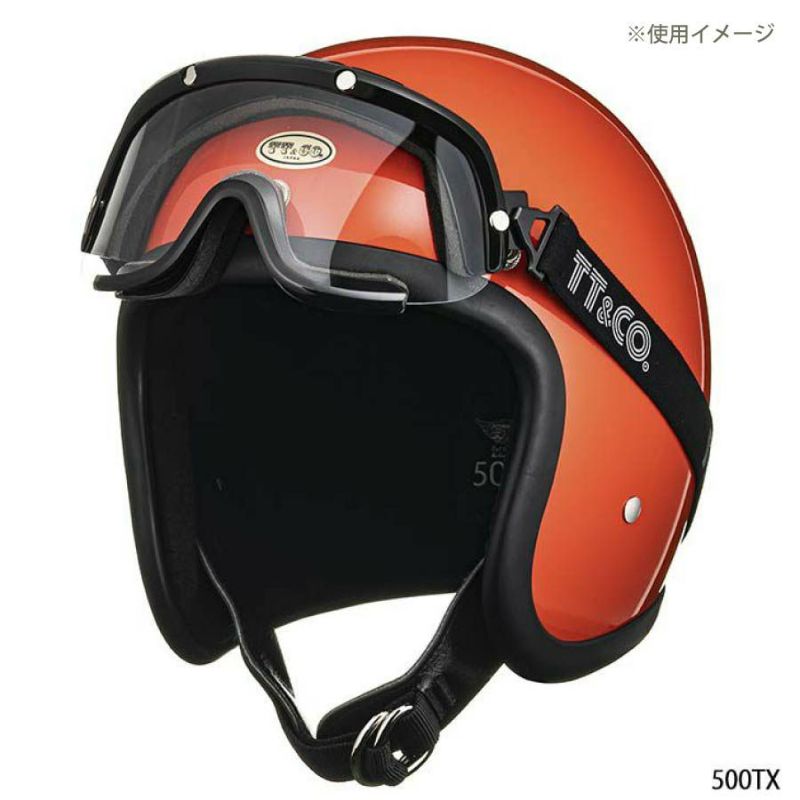 正規品　右上刻印あり　TT&CO オレンジレンズ TTゴーグル モデルA 箱無 正規品右上刻印ありTT&CO オレンジレンズ TTゴーグル モデルA 箱無